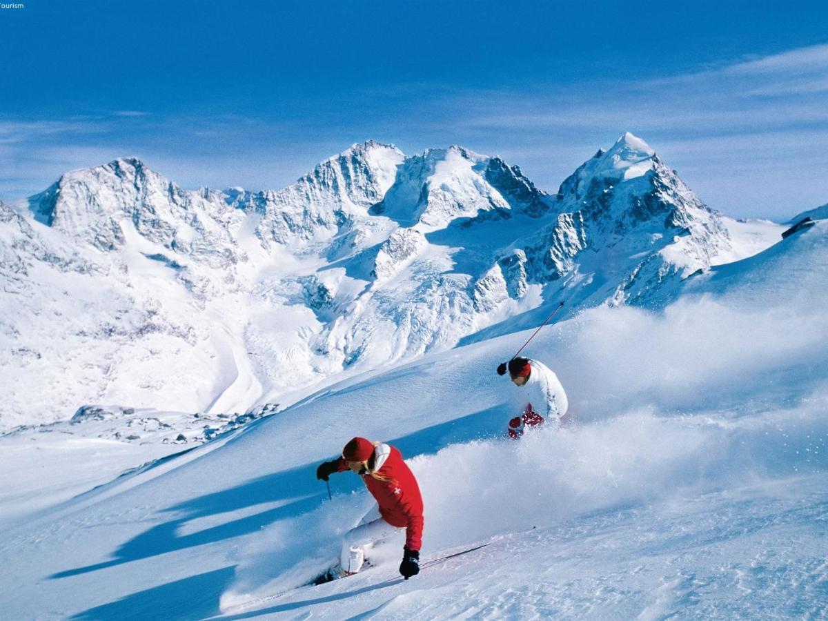 Apartment Only Approx 60M From The Ski Lift La Tzoumaz Rom bilde
